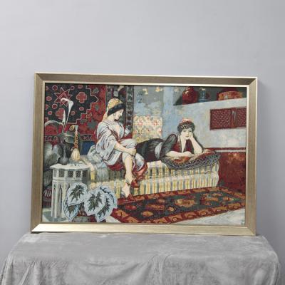 China Decorative European Style Art Wall Tapestry Woven Jacquard Home Decor Wall Hanging for sale