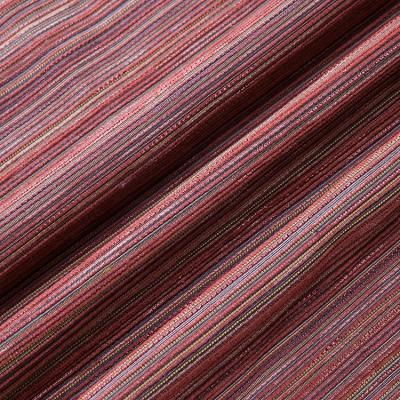 China Breathable Chinese Manufactured Stripe Jacquard Chenille Patch Curtain Fabric For Home Decor for sale