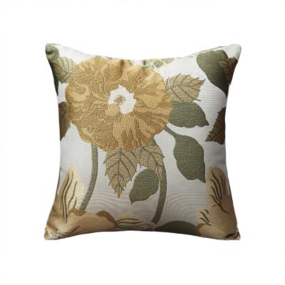 China Luxury Floral Home Cushion Cover Sofa Decorative Throw Pillows Case Nordic Custom Jacquard Cushion Cover For Home Decor for sale