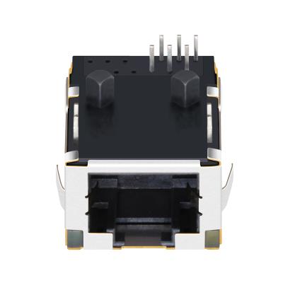 China Hot Sale 100 Base-T Ethernet Interface Low-Profile RJ45 Connector L829-1D1T-91 8p8c Integrated Magnetics RJ45 Jack for sale