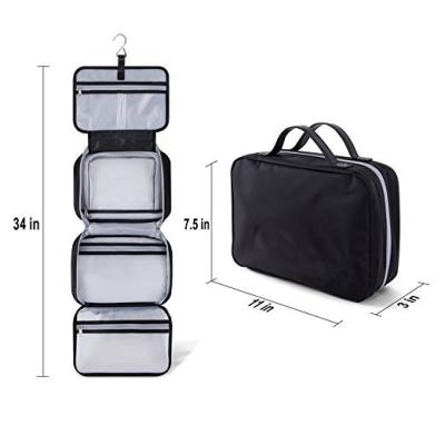 China 1.Durable2.large capacity3.simple and practical toiletry bag with clear pockets detachable compartment for sale