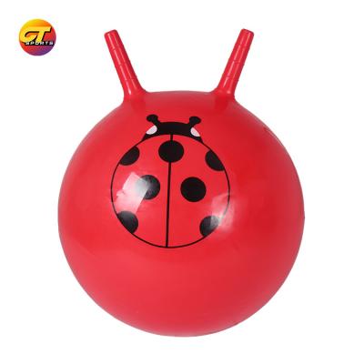 China Toy Custom Design Wholesale Hopping Inflatable Bouncing Ball For Kids PVC Animal Inflatable Sex Jumping Ball for sale