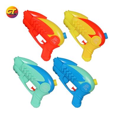 China Toy Gun 4 Pieces Play Water Gun Plastic Outdoors for Kids and Adult Water Beach Toy Gun for sale