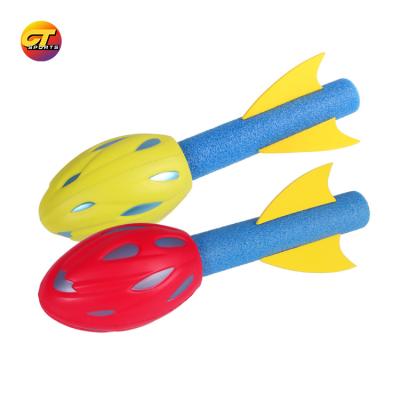 China Hot Sale Toy Missile Eva Foam Rocket Launcher Outdoor Sports Toys For Children for sale