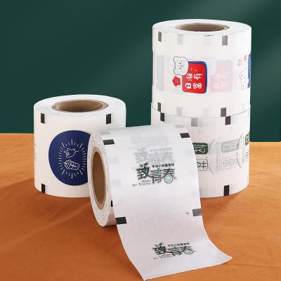 China Disposable PP Sealing Film Cup Waterproof Sealing Film Customized Logo for sale