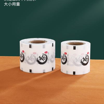 China Customized sealing film waterproof all kinds of cup sealing film multi-color printing logo for sale