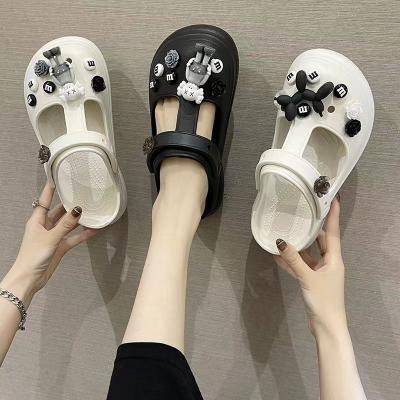 China Summer Luxury Flat Sandal Slippers Women's Shoes Anti-Smell Women's Sandals Ladies Brand Flip Flop Rubber Strap for sale