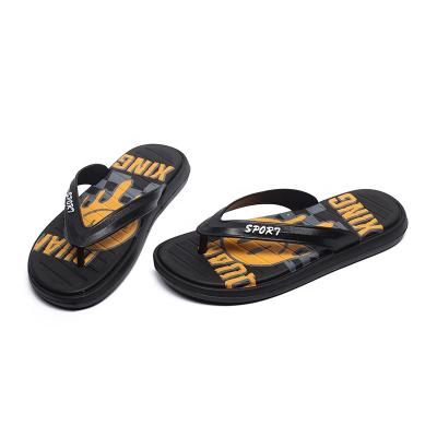 China 2022 Spooky Cheap Beach PVC Shoes China Supplier Fashion Trend Flip Flops Men's Outdoor Unique Yeezy Smiley Face Slippers Durable for sale