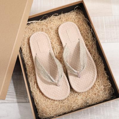 China Anti-Smell Sandals-Woman-Girls Slip On Outdoor Shoes Flip Flops De Feminino Summer Mule Wedges Sandals Comfortable Women Sandals for sale