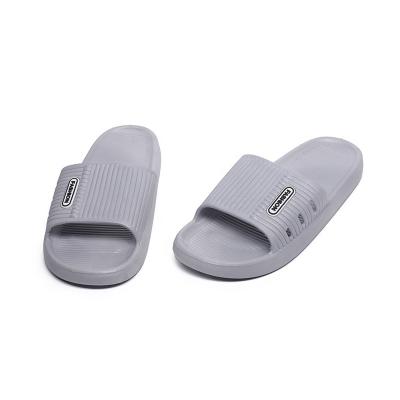 China Fashion Trend PVC Bathroom Slipper Sandals Beach Hotel Rubber Men Slips Custom Logo Slippers Slides Shoes Custom Printed Logo for sale