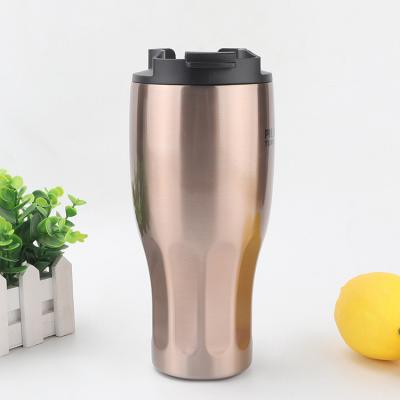 China PORTABLE The New Stylish Gradient Diamond Shaped Thermos 304 Stainless Steel Car Coffee Student Gift Portable Mug for sale