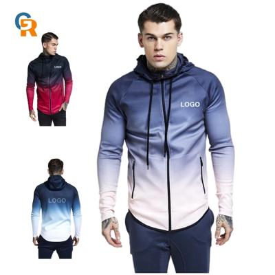 China Fashion Waterproof Mens Sports Wear Long Sleeve Casual Cycling Long Sleeve Sun Protection Morning Running Hooded Jacket for sale