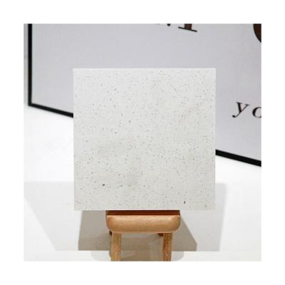 China Modern High Quality White Series GM-P-W002 light white Customized Inorganic Terrazzo Tile Terrazzo Floor Tile Terrazzo Slab for Wall for sale