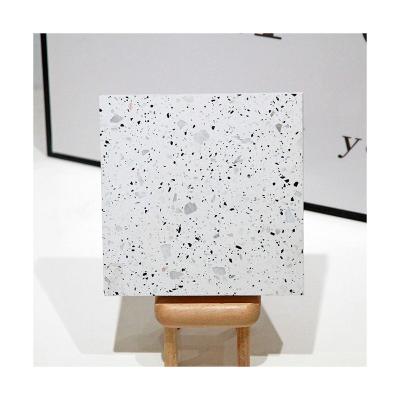 China Modern High Quality White Series GM-P-W007 with Customized Inorganic Terrazzo Tile Terrazzo Slab for Floor and Wall Terrazzo Table for sale