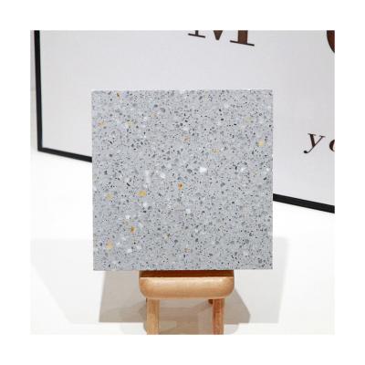 China Modern Hot Sales Outdoor And Indoor Floor Wall Inorganic Terrazzo Grey Series GM-P-G005 Light Grey Terrazzo Tile Terrazzo Slab for sale