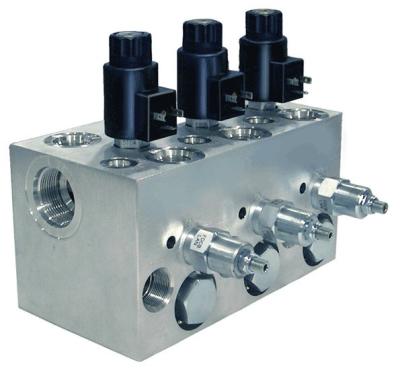 China General Custom Hydraulic Block Manifold Valve Block Inline Valve Block Steel Cast Aluminum for sale