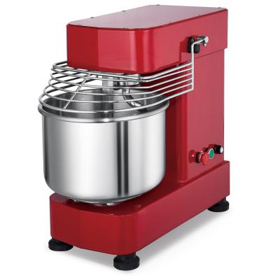 China Commercial Bakery Double Speed ​​Red Color Bread Dough Kneading Machine for sale