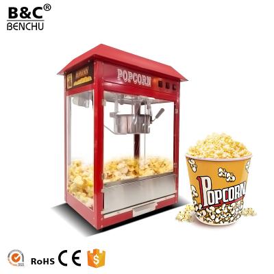 China Commercial Manufacturing Industrial Price Selling Caramel Packaging Maker Gold Medal Automatic 8oz Soft Commercial Popcorn Machine for sale