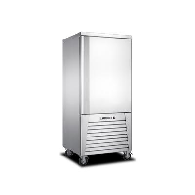 China Single-temperature -40 degree temperature air cooling forced air freezer / fridge for fish for sale