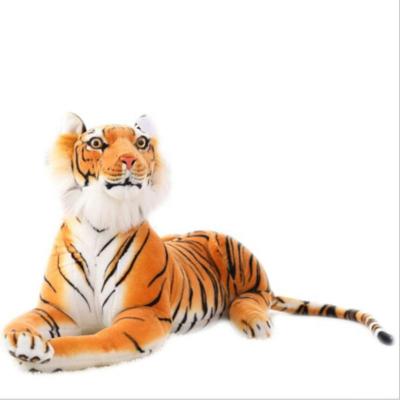 China Wholesale Realistic Tiger Stuffed Plush Toy Soft Stuffed Animal Kids Gifts 2022 for sale