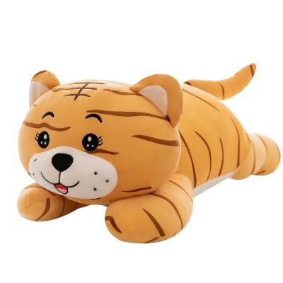 China Home Decoration/Gifts/Custom Plush Toys Sale/Promotion 2021Promotion Tiger Plush Toy Pillow Cute Softly Sit For Christmas Kids Gifts for sale