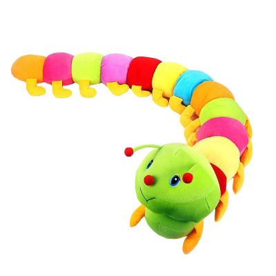 China Each body part embroidered with exquisite baby caterpillar ladybug teddy bear figures soft stuffed toy for sale