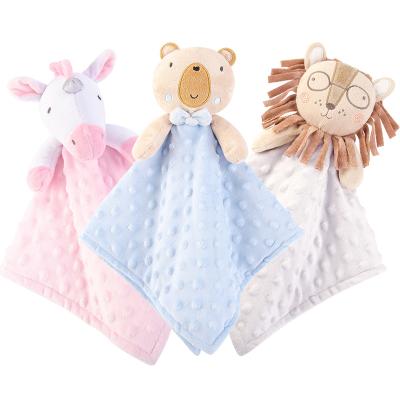 China Baby Accompany Bear Quilt Newborn Baby Gift Best Care Soft Blankie for sale