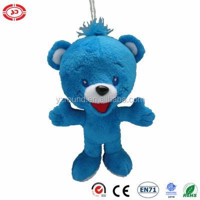 China Eco-friendly& NESTLE Bear Plush Brand OEM Washable Blue Adorable Kids Stuffed Toy for sale