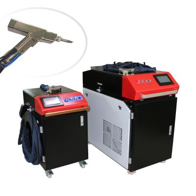 China Building Material Shops Handheld Fiber Laser Welding Machine With Shimmy Head Fiber Laser Wire Welding Machine 1000w 1500W Handheld Laser Welding for sale