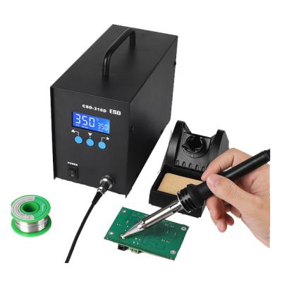 China 320W station, large solder joint, 316D constant temperature lead-free adjustable high-power high-frequency soldering soldering station for sale