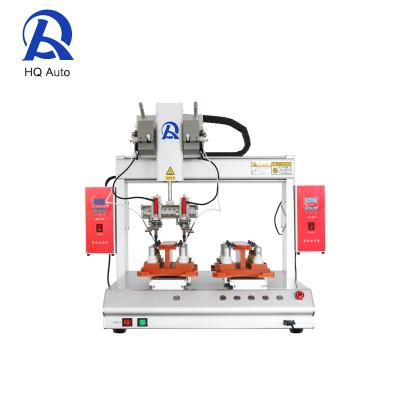 China Building Material Stores Double Heads Automatic Welding Machine PCB Soldering Machine Automatic Welding Robot for sale