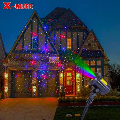 China Best LANDSCAPE Amazon Garden Light Laser Outdoor Christmas Lights Moving Flowers Landscape Lighting Gala Projection for sale