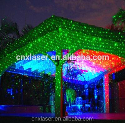 China Outdoor LANDSCAPE Star Laser Shower Lights Outdoor Starry Sky Projector Christmas Light Decoration for sale