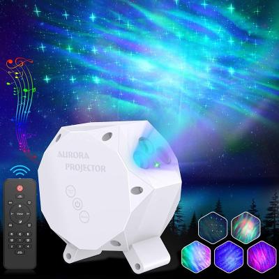 China 2021 Modern Amazon Top Aurora Starry Sky Projector LED Nebula Light Star Projector Music Light LUCES DE NAVIDAD for sale