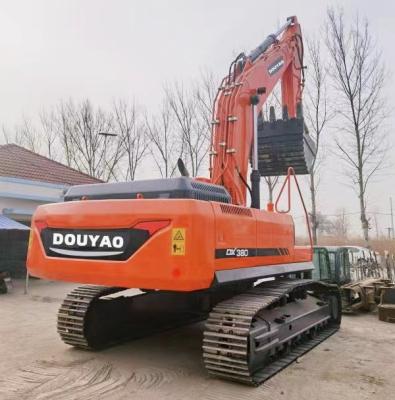 China Building Material Shops Hot Sale Excavator 38 Ton Efficient Excavator Earth Moving Equipment DouYao DX380 Low Price Good Condition Crawler Excavator for sale