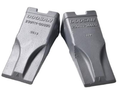 China Building Material Stores Doosan Daewoo Excavator Bucket Point Tooth OEM or Developed Market for sale