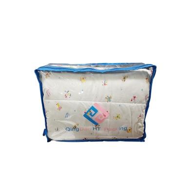 China Wholesale High Quality Recyclable PVC Bag Quilt Storage Vinyl Zippered Bag for sale