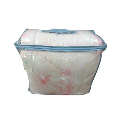 China Recyclable Good Price Guaranteed Quality Plastic Zipper Tote Bag for sale