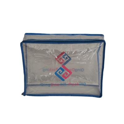 China Recyclable Easy To Use Bedding Comforter Wire Frame Zipper Tote Bag With Best Quality And Low Price In It for sale