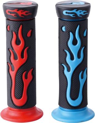 China Mountain Bikes Bike Anti-Slip Rubber Parts PVC MTB Mountain Road Bike Grips Outdoor Locking Bicycle Handlebar Grips Kids Bike Grips for sale