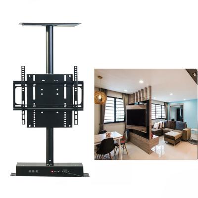 China 360 Degree Rotating TV Stand Remote Control 360 Degree Rotating TV Stand Motorized Swivel Function TV Stand for sale