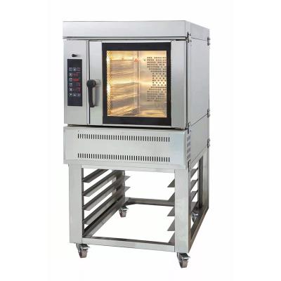 China Sustainable Commercial 5 Tray Gas Hot Air Circulation Oven , Bakery Oven for sale