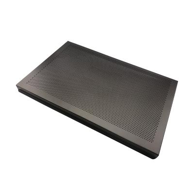 China Austeel Sustainable Non-Stick Perforated Cookie Mold 400*600*20mm Flat Baking Tray for sale