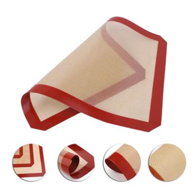 China Eco-friendly Manufacturer Supply Custom Heat Resistant Non Stick Silicone Baking Mat For Oven Baking for sale