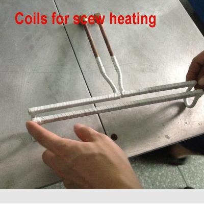 China Building Material Shops Customizing Induction Heating Machine For Screw Heating Coils for sale