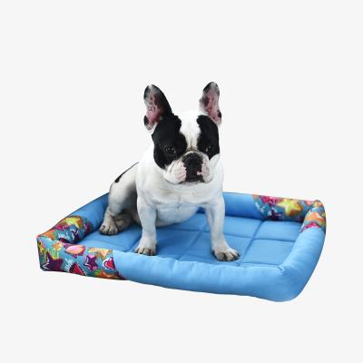 China Breathable Summer Dog Bed Raised Washable Non-Slip Dog Beds Wholesale Cool Chew Proof Dog Bed for sale