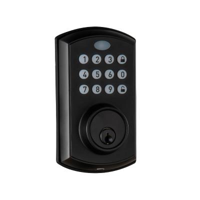 China MS988 high security home wifi deadbolt digital smart electronic cylinder lock for sale