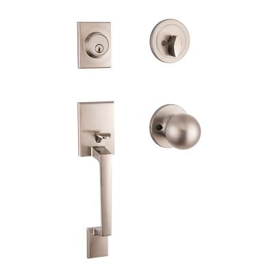 China Stylish Door Deadbolt Cylinder Handle Handle Exterior Door for sale