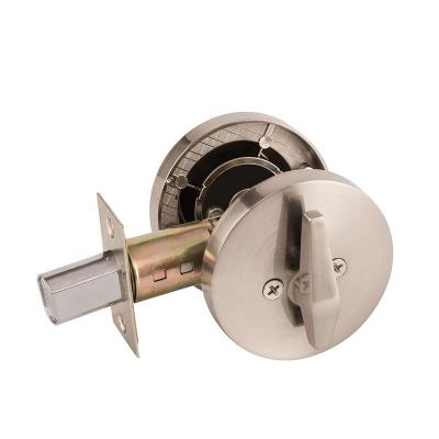 China Key To Rosette Brass Cylinder Deadbolt Door Knob Type Zinc Alloy Lock for sale