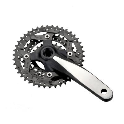 China Mountain Bikes Hot Selling Durable Mountain Mtb Bike Crankset Hollow Integrated Chainwheel for sale